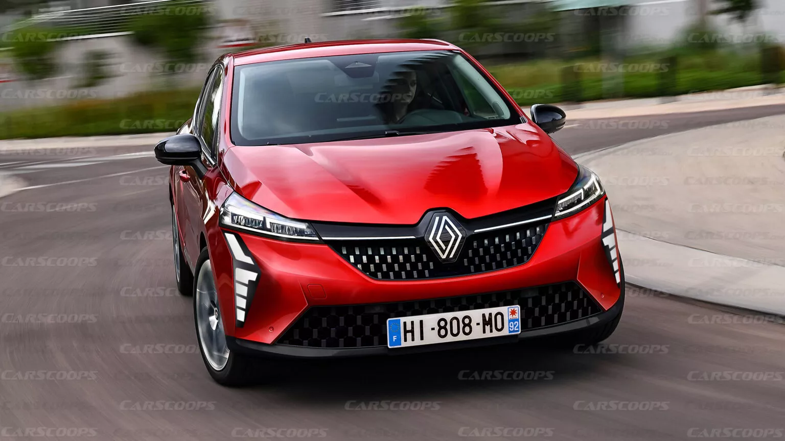 Novo Renault Clio 2024 / Foto reprodução / CarsCoops