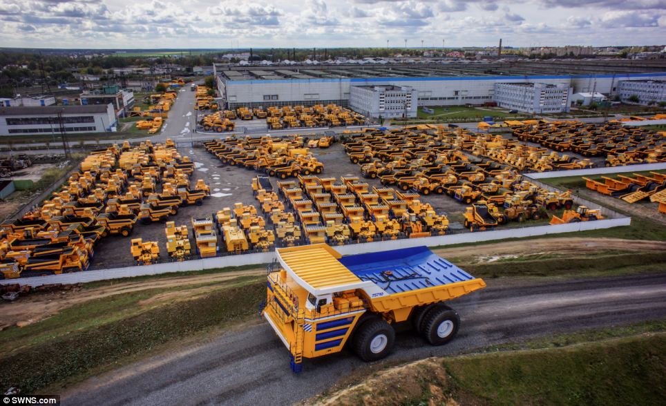BelAZ 75710 / Foto reprodução: BelAZ