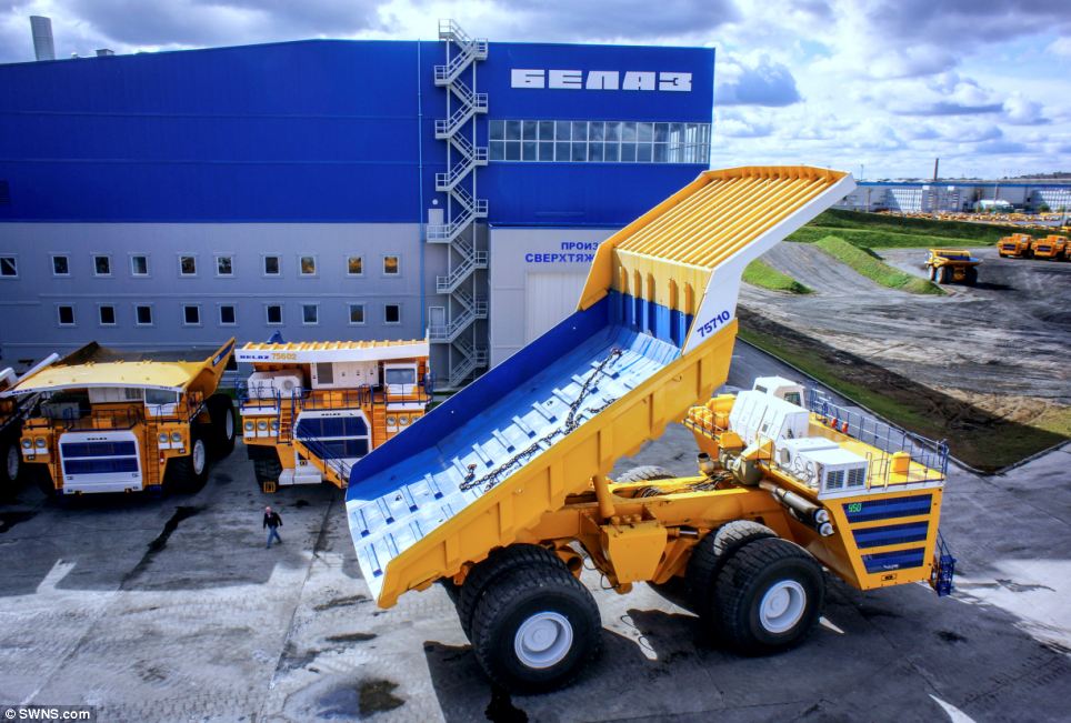 BelAZ 75710 / Foto reprodução: BelAZ