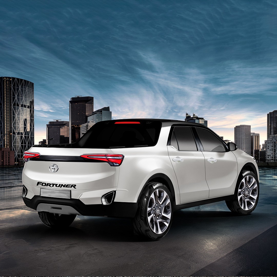 Versão Digital da Toyota SW4/ Fortuner Pickup / Foto: KDesign AG / Behance