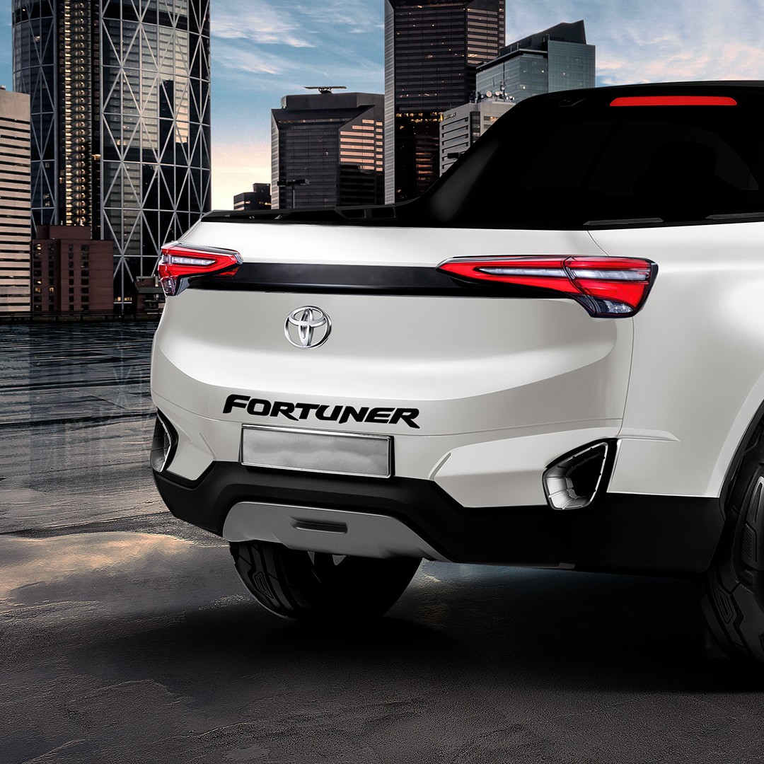 Versão Digital da Toyota SW4/ Fortuner Pickup / Foto: KDesign AG / Behance
