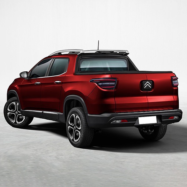 Pickup Citroën C3 AirCross Concept / Foto reprodução: KDesignAG / Instagram