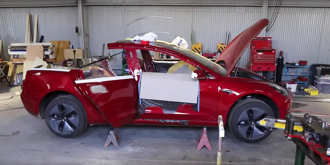 Tesla Model 3 Pickup (Truckla) Foto: Simone Giertz's
