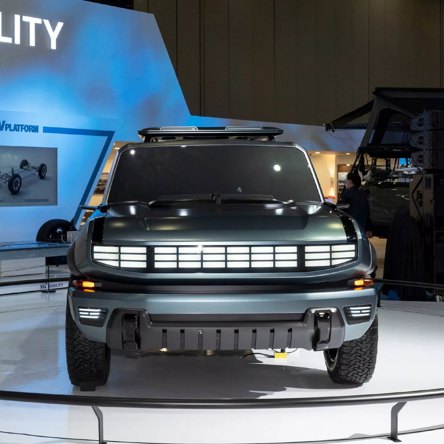 Este é o KG F100 SUV / Foto: KG Mobility