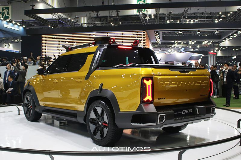 Pickup elétrica KG O100 / Foto: KG Mobility