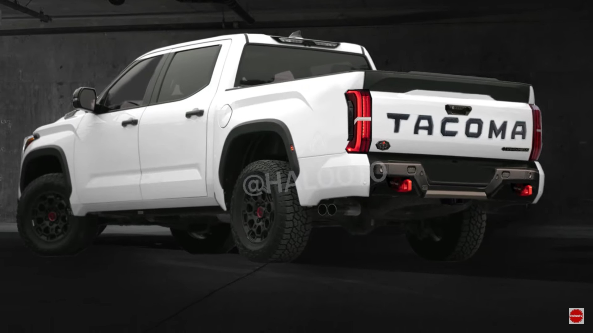 Toyota Tacoma 2024 que servirá de base para nova geração da Hilux / Foto: Halo Oto