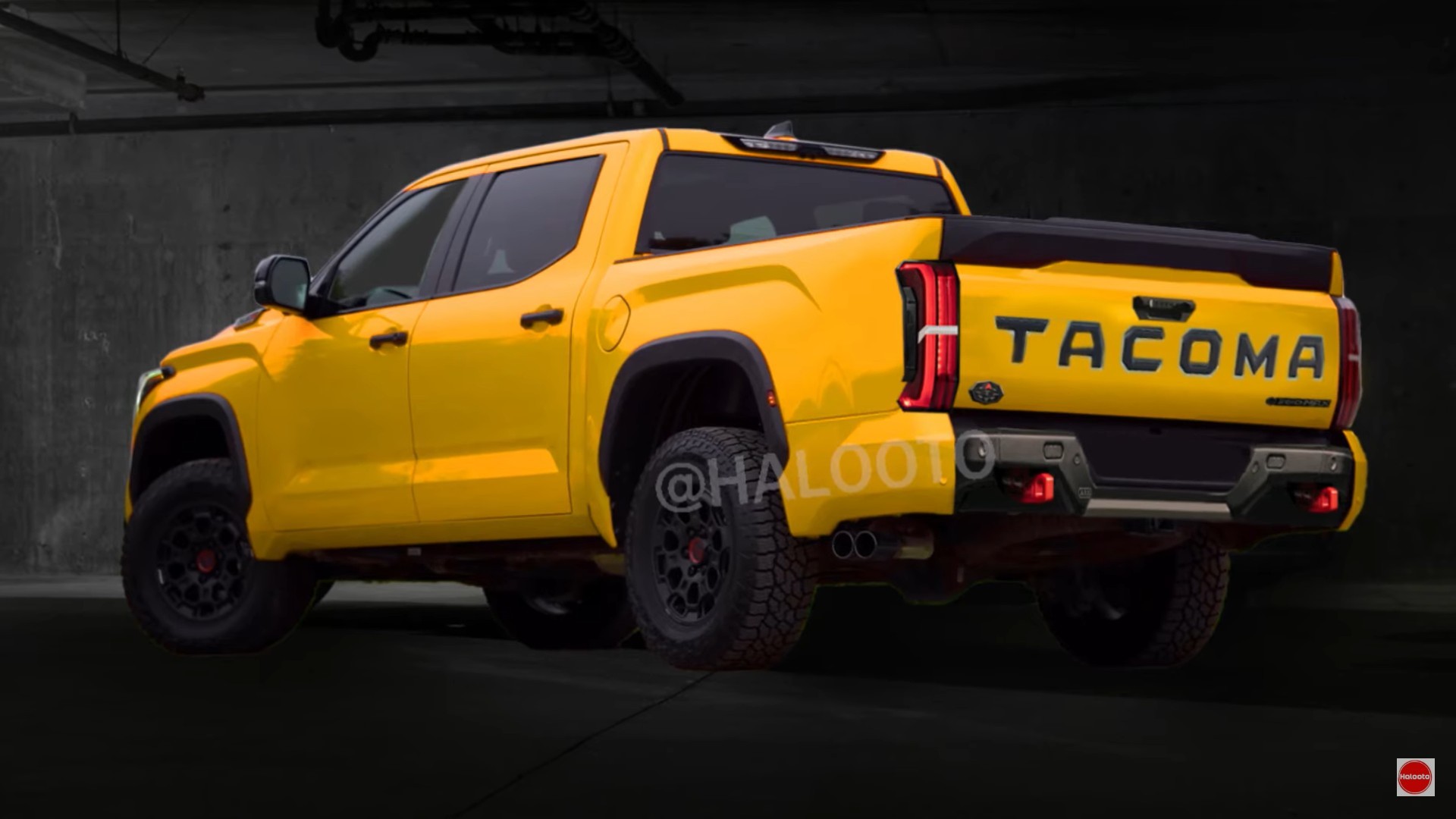 Toyota Tacoma 2024 que servirá de base para nova geração da Hilux / Foto: Halo Oto