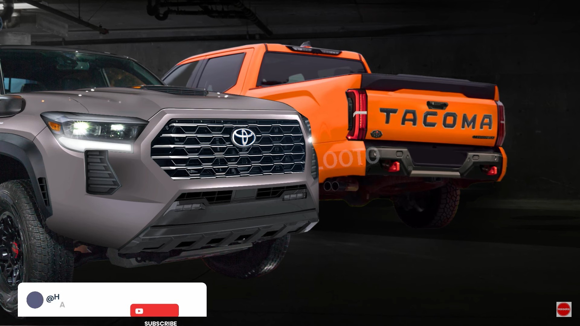 Toyota Tacoma 2024 que servirá de base para nova geração da Hilux / Foto: Halo Oto
