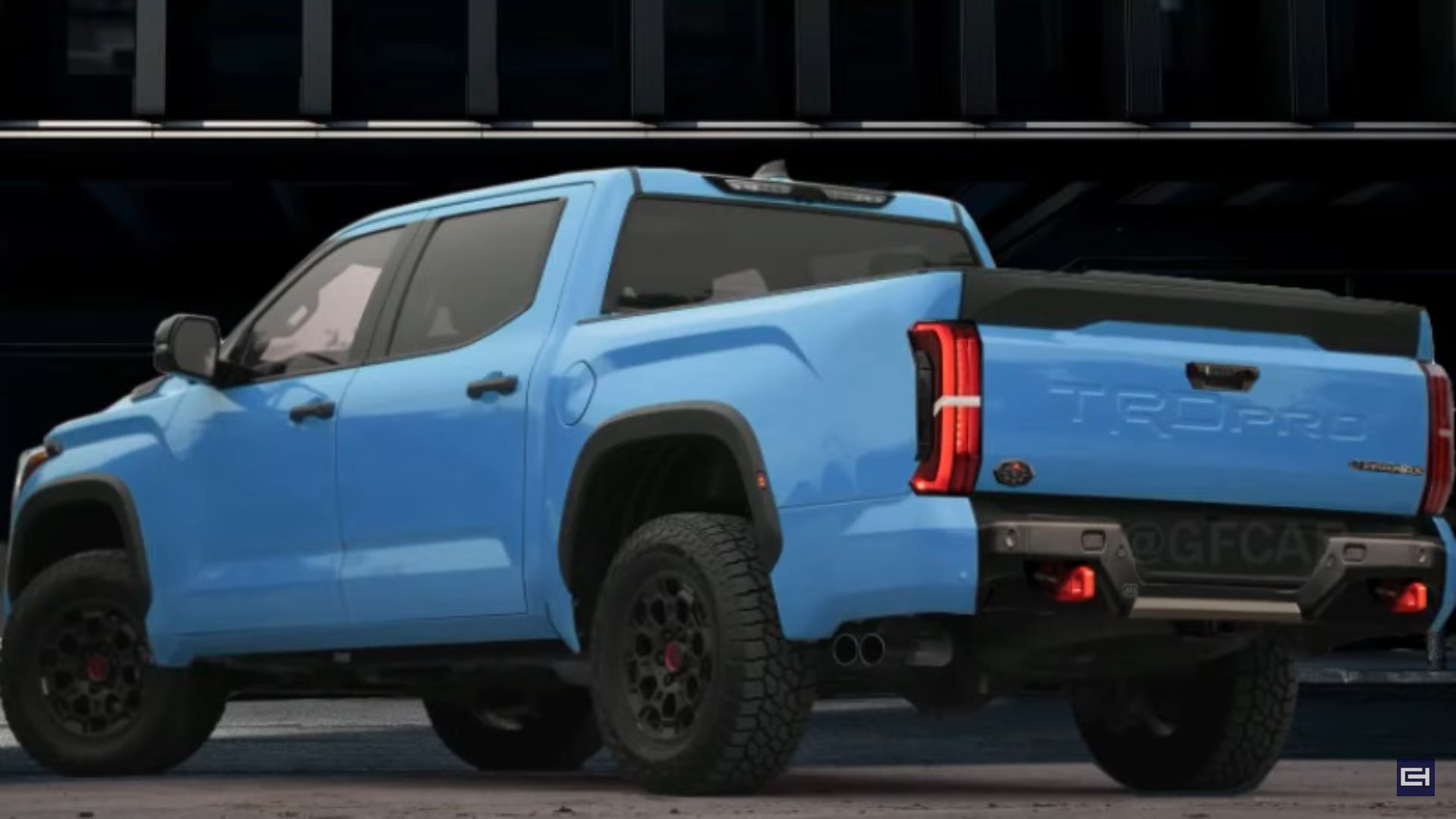 Toyota Tacoma 2024 que servirá de base para nova geração da Hilux / Foto: Halo Oto