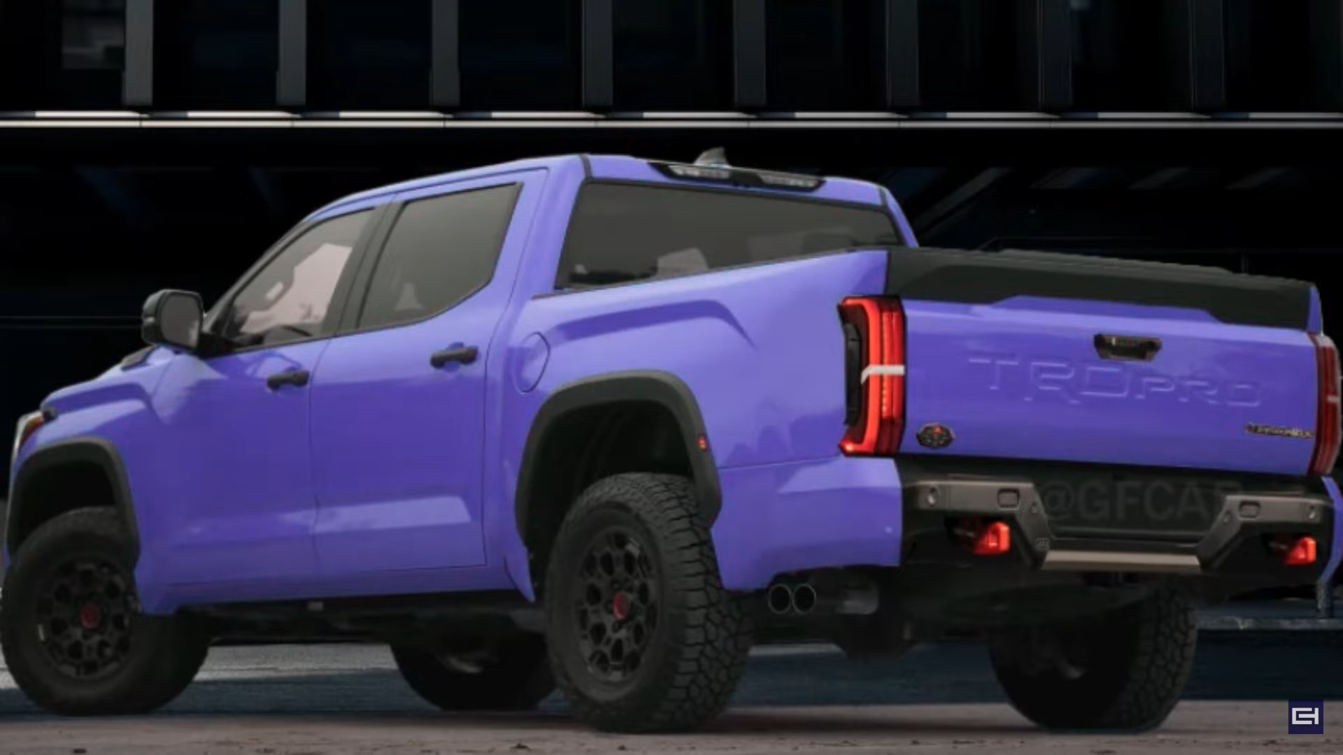 Toyota Tacoma 2024 que servirá de base para nova geração da Hilux / Foto: Halo Oto