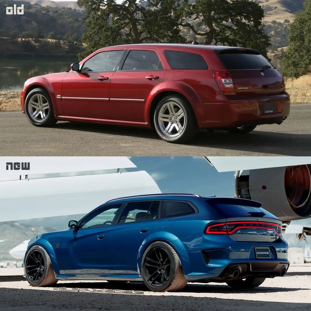Dodge Magnum Hellcat Concept / Créditos da Foto: Instagram Kelsonik