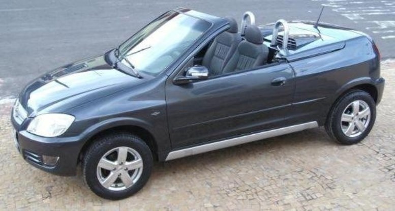 Chevrolet Celta Conversível / Foto reprodução Facebook