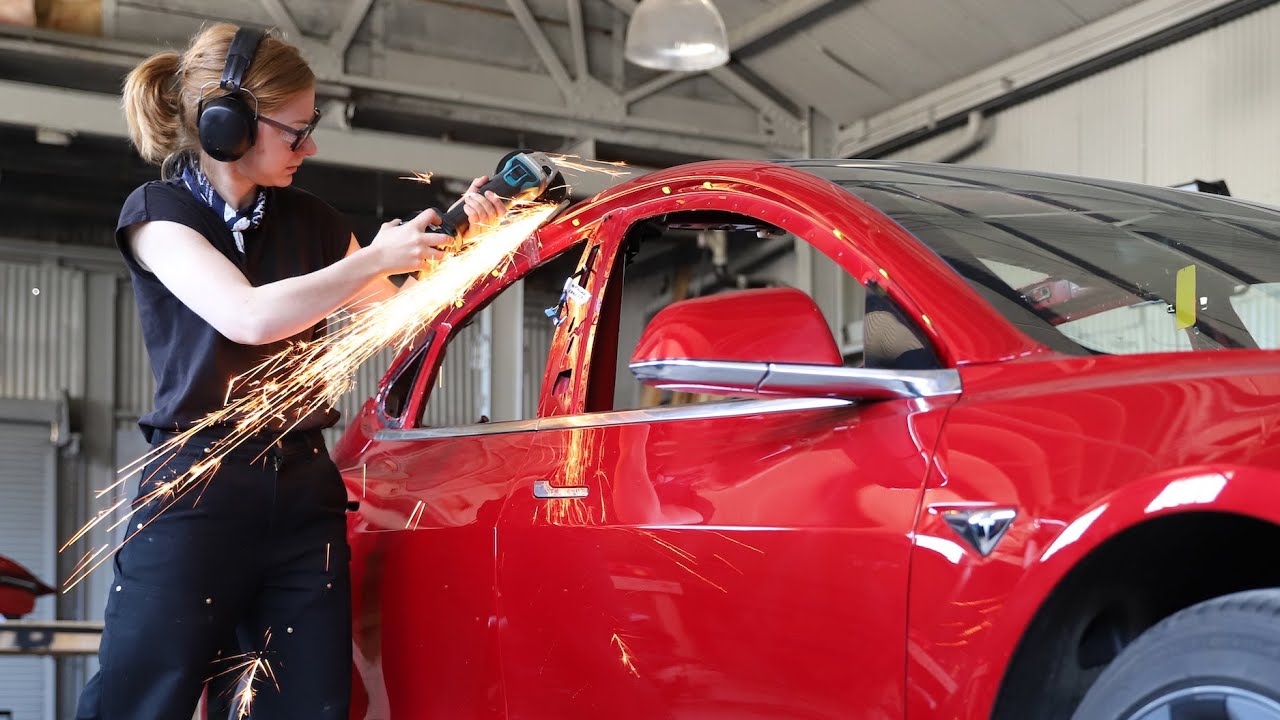 Tesla Model 3 Pickup (Truckla) Foto: Simone Giertz's