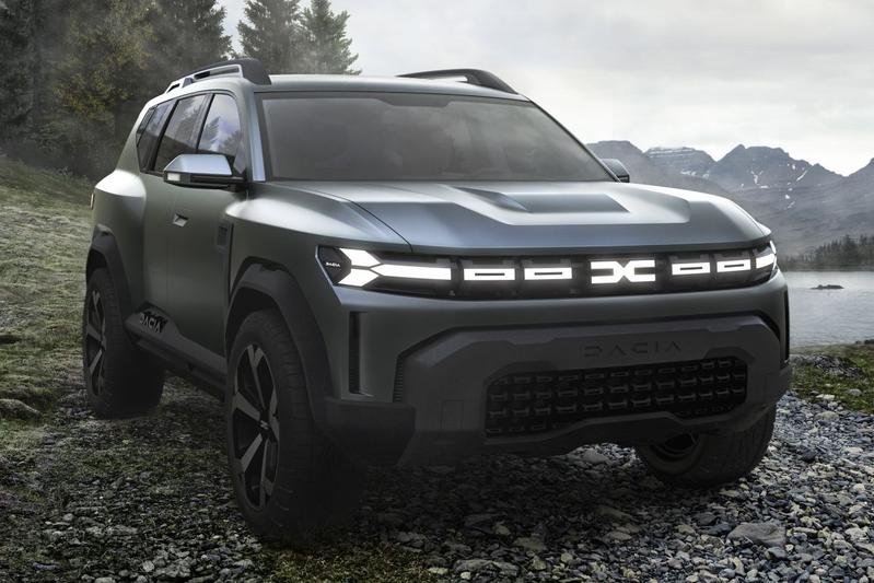 O Dacia Bigster foi usado como base para a nova geração do Duster / Foto: Dacia