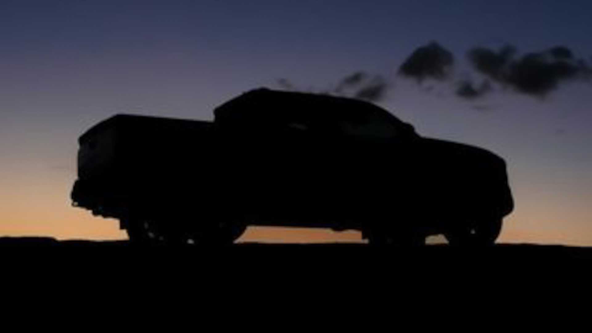Teaser Toyota Tacoma 2024 / Foto reprodução: Toyota