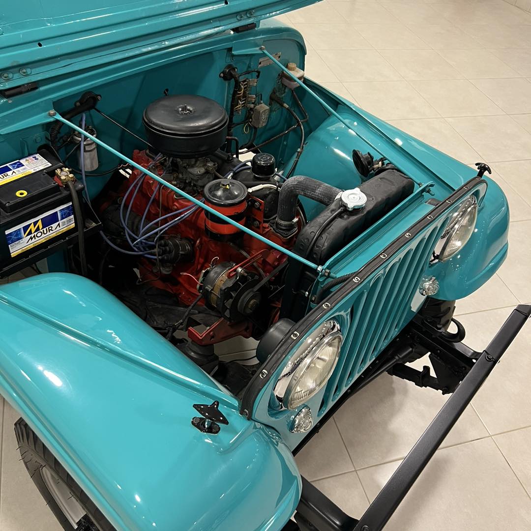 Ford Jeep de 6 cilindros, ano 1973 / Foto reprodução / Reginaldo de Campinas