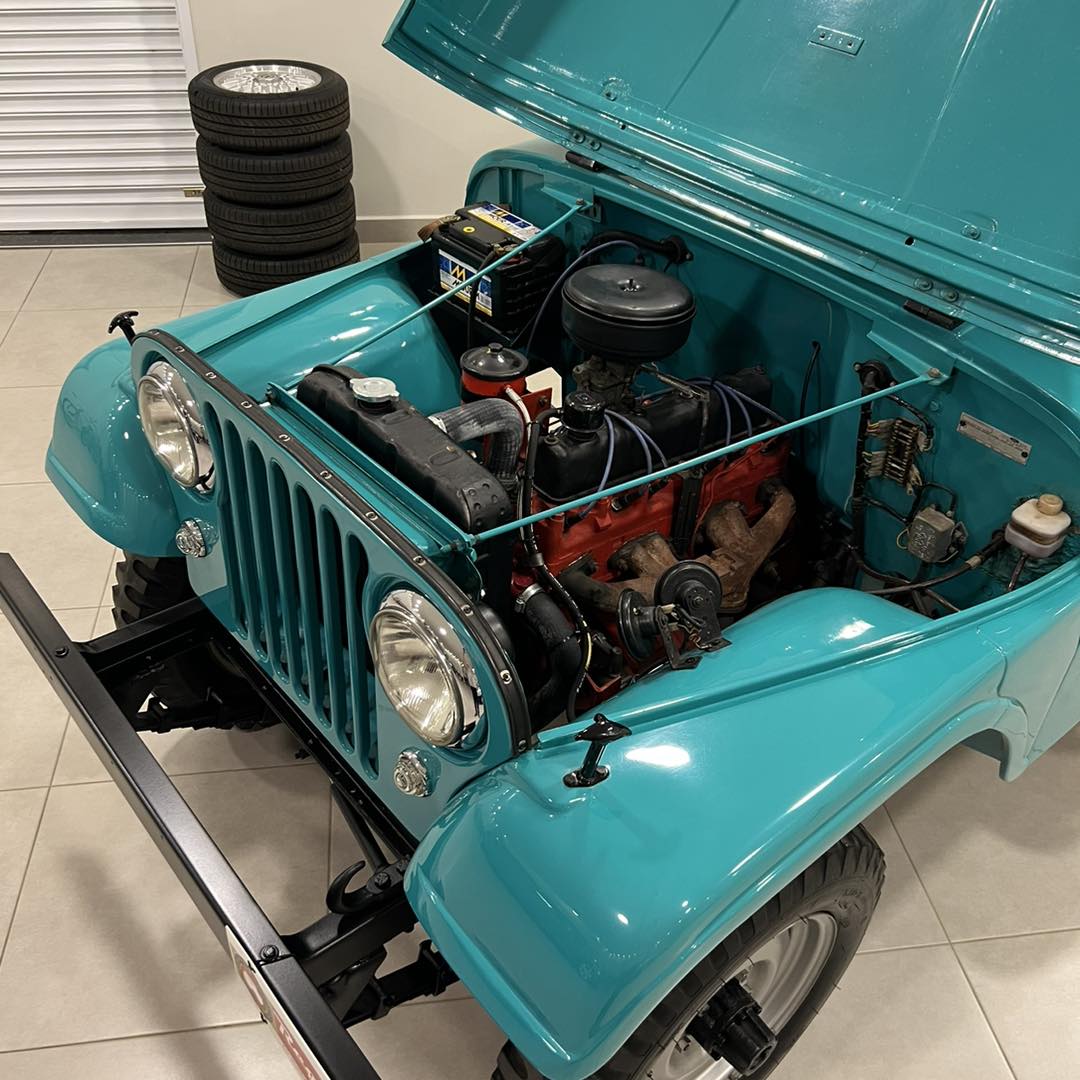 Ford Jeep de 6 cilindros, ano 1973 / Foto reprodução / Reginaldo de Campinas