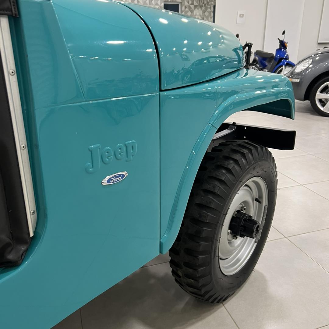 Ford Jeep de 6 cilindros, ano 1973 / Foto reprodução / Reginaldo de Campinas