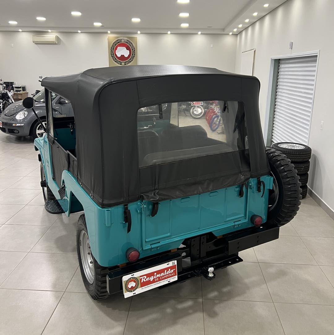 Ford Jeep de 6 cilindros, ano 1973 / Foto reprodução / Reginaldo de Campinas