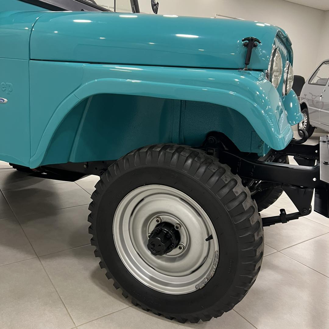 Ford Jeep de 6 cilindros, ano 1973 / Foto reprodução / Reginaldo de Campinas