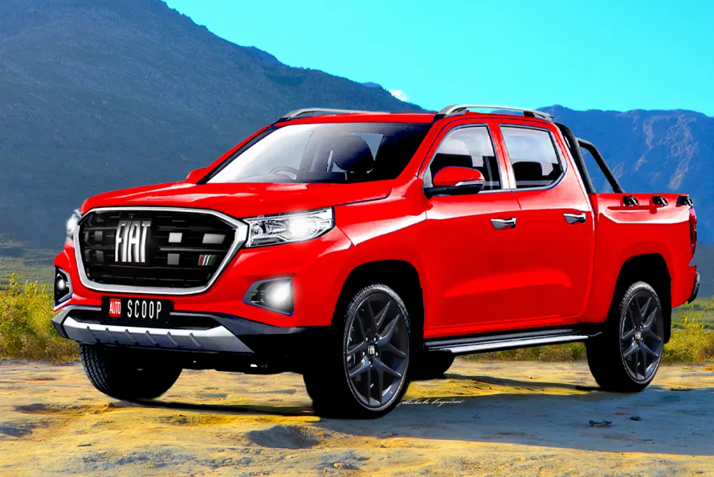 Pickup Fiat Titano / Foto: Projeção: Auto Scoop