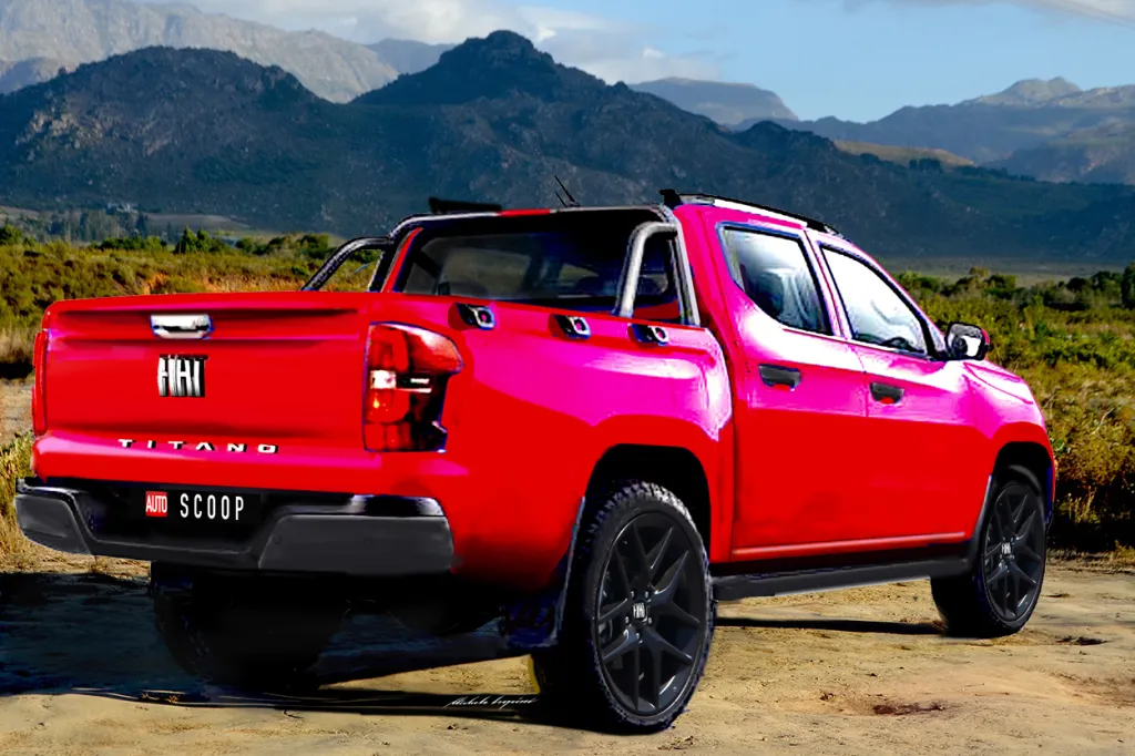 Pickup Fiat Titano / Foto: Projeção: Auto Scoop
