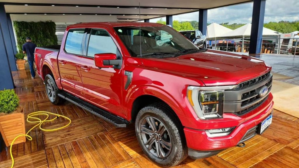 Nova pickup Ford F-150 / Foto reprodução: @BFMSOFICIAL