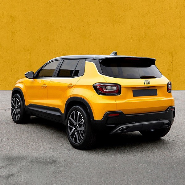 Projeção de novo crossover da Fiat provável sucessor do Argo / Foto reprodução Instagram / @KdesignAG