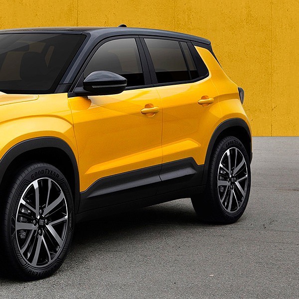 Projeção de novo crossover da Fiat provável sucessor do Argo / Foto reprodução Instagram / @KdesignAG