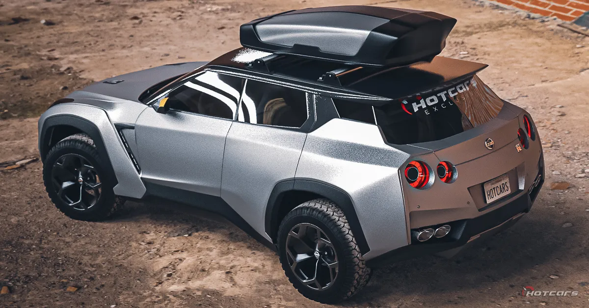 SUV do Nissan GT-R / Foto reprodução: HotCars / Timothy Adry Emmanuel