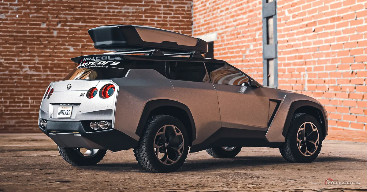 SUV do Nissan GT-R / Foto reprodução: HotCars / Timothy Adry Emmanuel