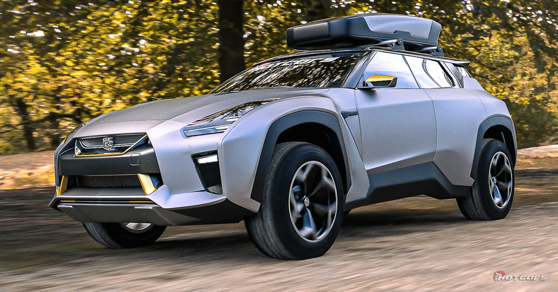 SUV do Nissan GT-R / Foto reprodução: HotCars / Timothy Adry Emmanuel