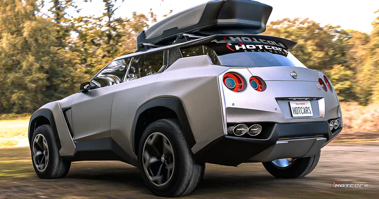 SUV do Nissan GT-R / Foto reprodução: HotCars / Timothy Adry Emmanuel