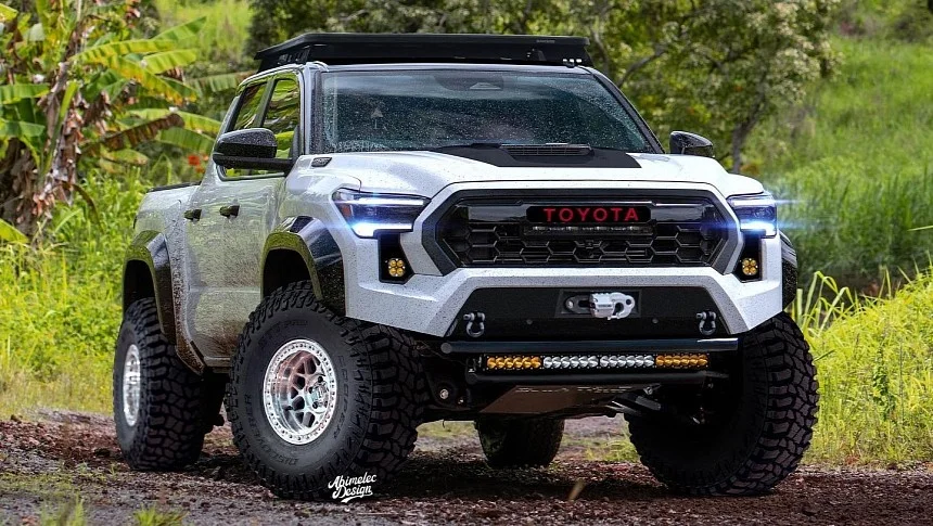 Nova Toyota Tacoma 2024 Personalizada / Foto: @ abimelecdesign