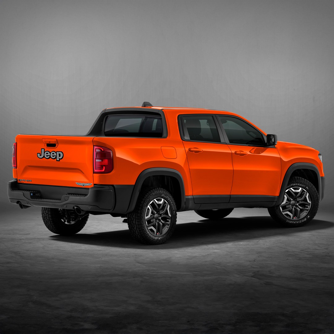 Projeção Jeep Renegade Pickup / Foto: Klber Silva /KDesignAG