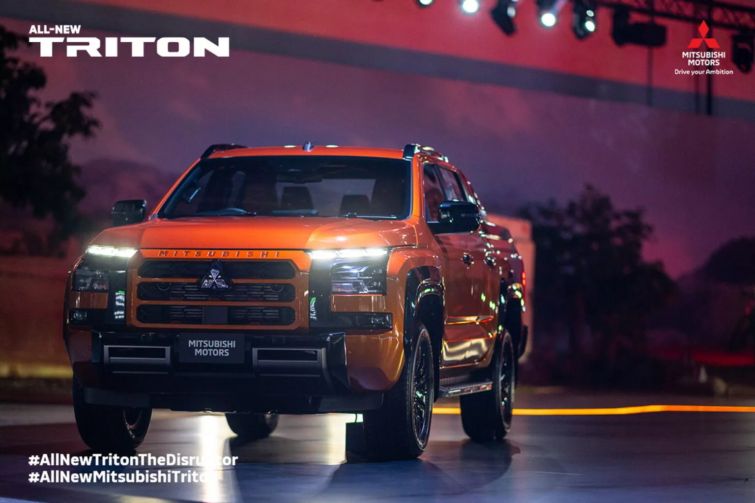 Nova Mitsubishi L200 Triton 2024 / Foto reprodução Mitsubishi