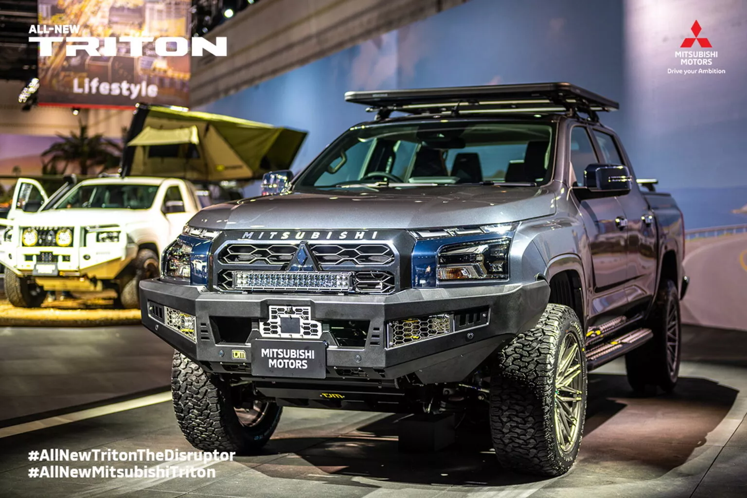 Nova Mitsubishi L200 Triton 2024 / Foto reprodução Mitsubishi
