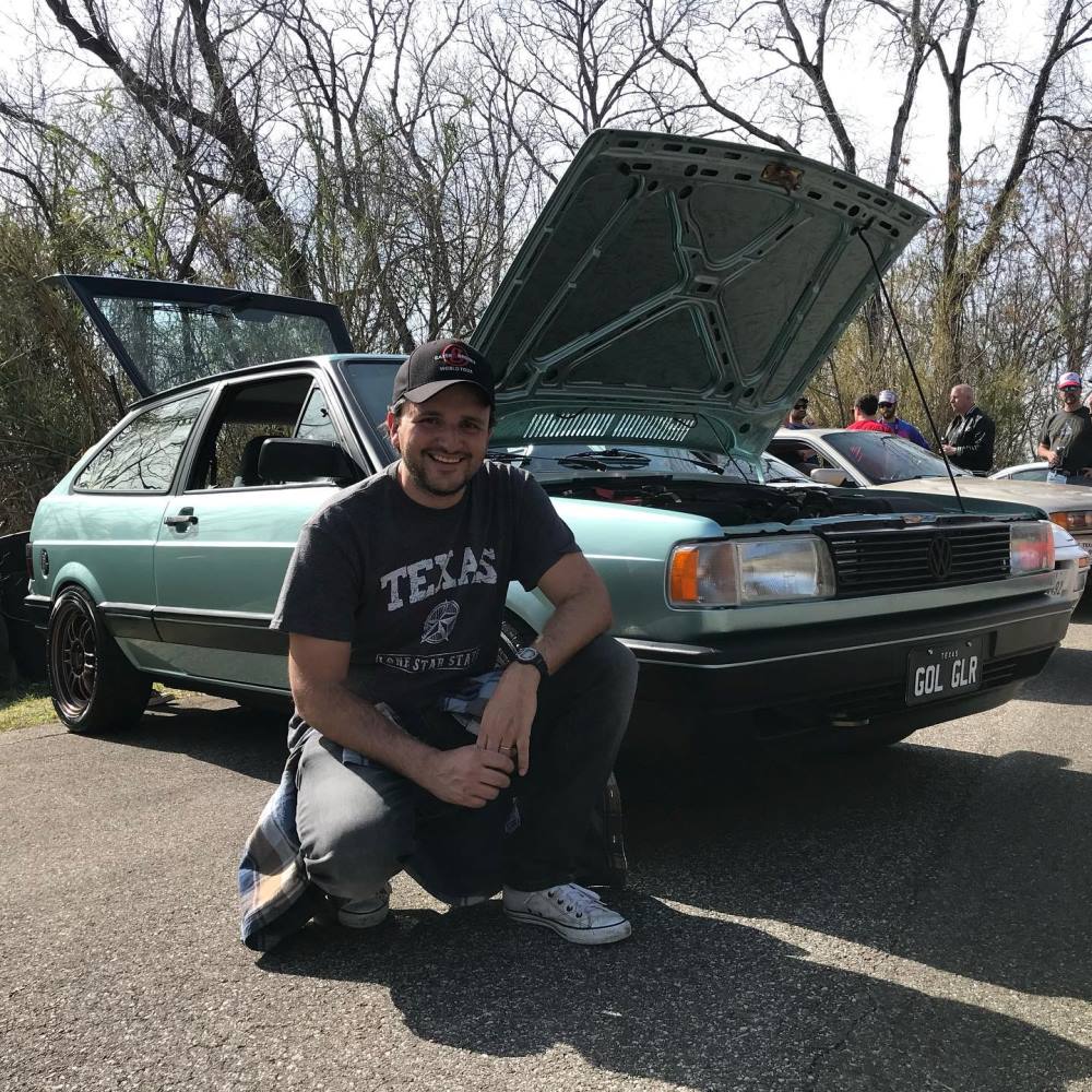 VW Gol GLR 1991 / Foto reprodução / Tiago Kfouri / Facebook