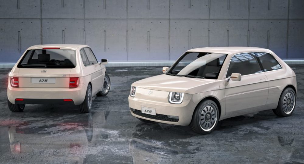 New Fiat 126 Vision / Foto reprodução / MA-DE Studio