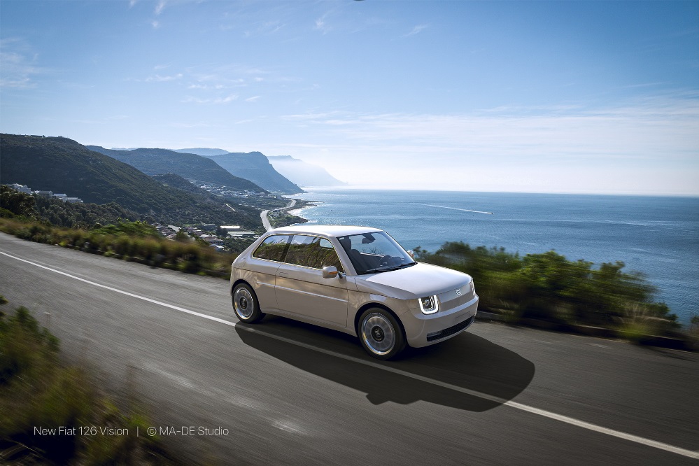 New Fiat 126 Vision / Foto reprodução / MA-DE Studio
