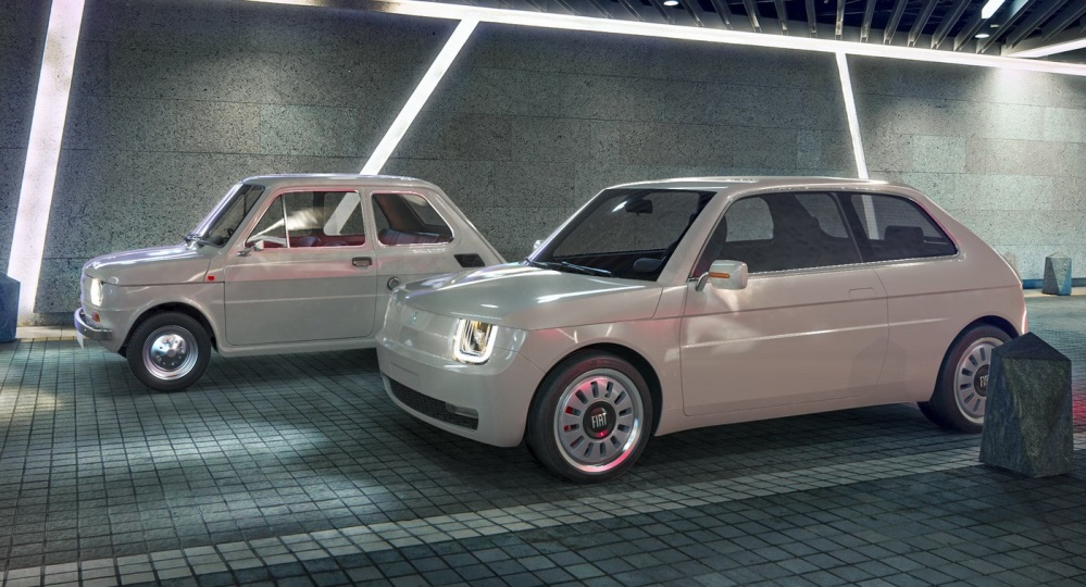 New Fiat 126 Vision / Foto reprodução / MA-DE Studio