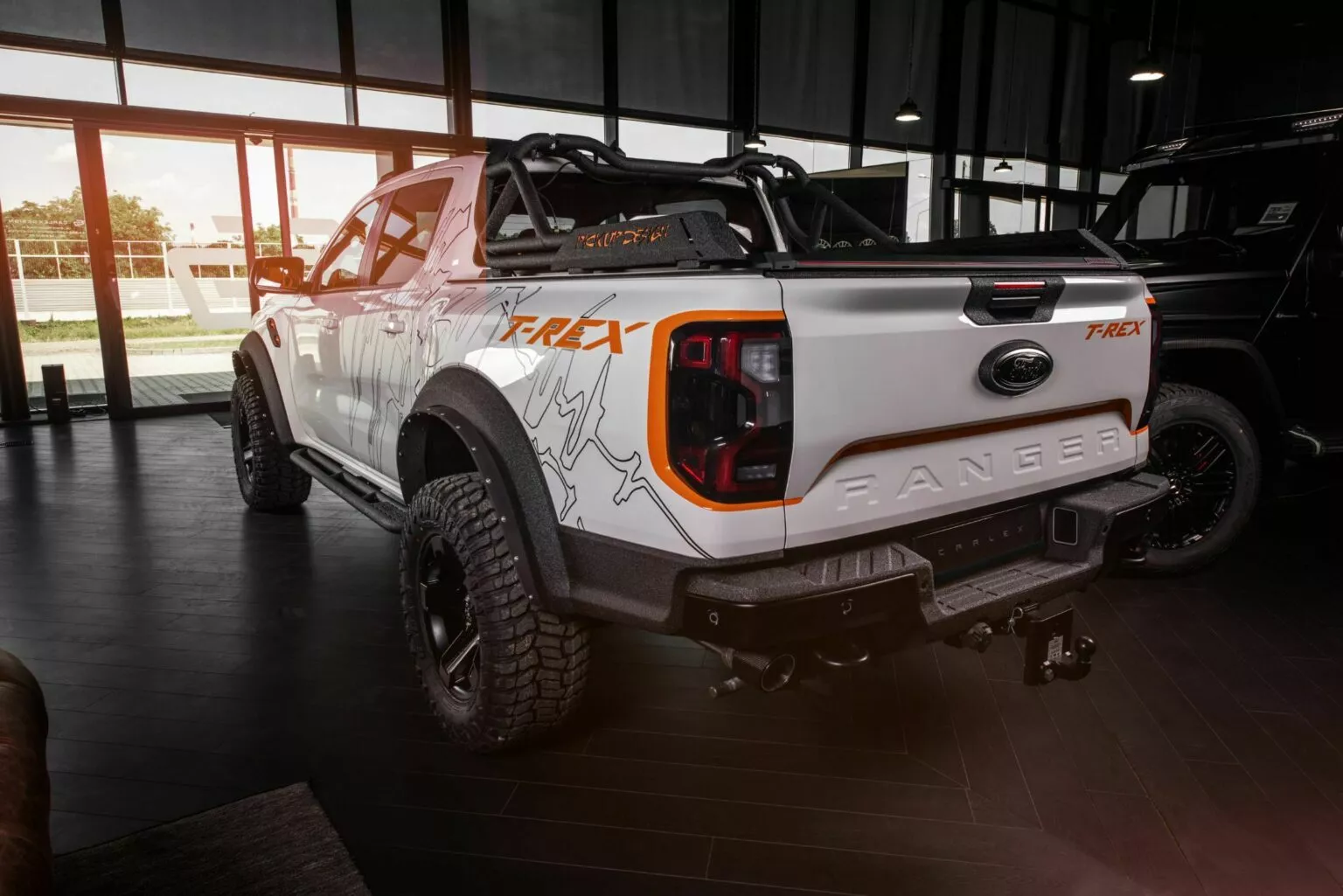 Nova pickup Ford Ranger CRX T-Rex / Foto reprodução / Carlex Design's