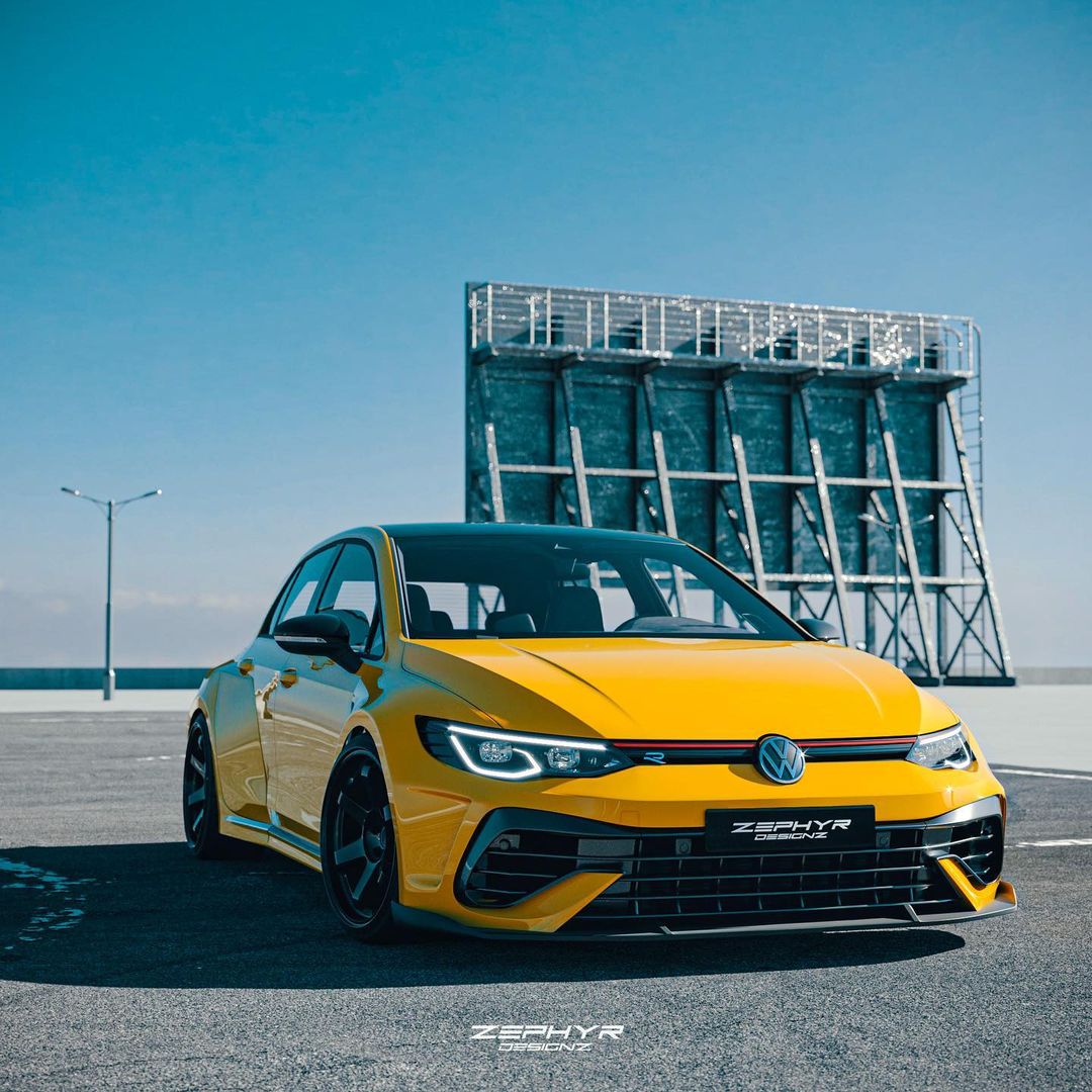 VW Golf R Concept / Foto: Vishnu Suresh / @zephyr_designz