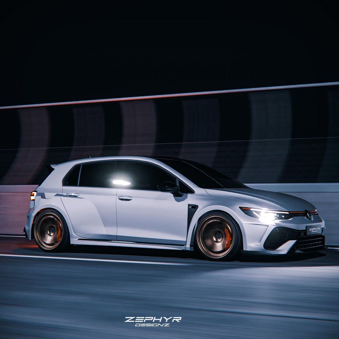 VW Golf R Concept / Foto: Vishnu Suresh / @zephyr_designz