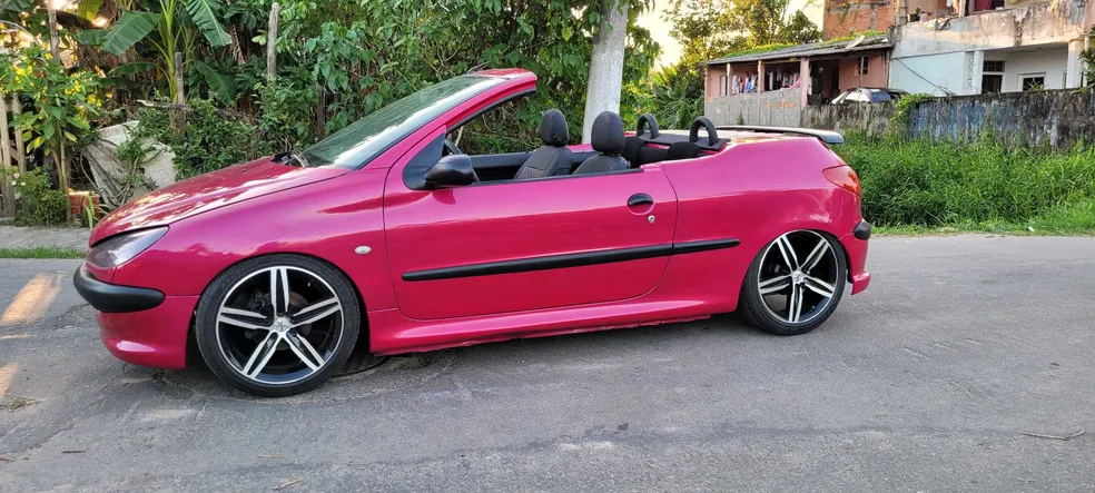 Peugeot 206 conversível Cabriolet / Foto reprodução / Arquivo: Emerson Santos e Ananda Pontes