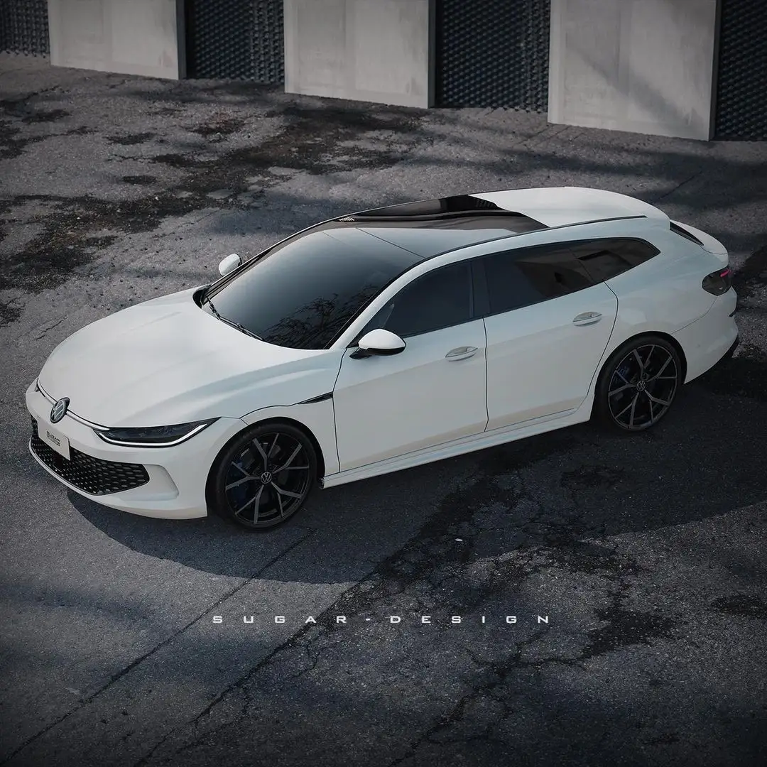 Projeção da Nova Perua VW Passat Variant / Foto: Instagram | sugardesign_1
