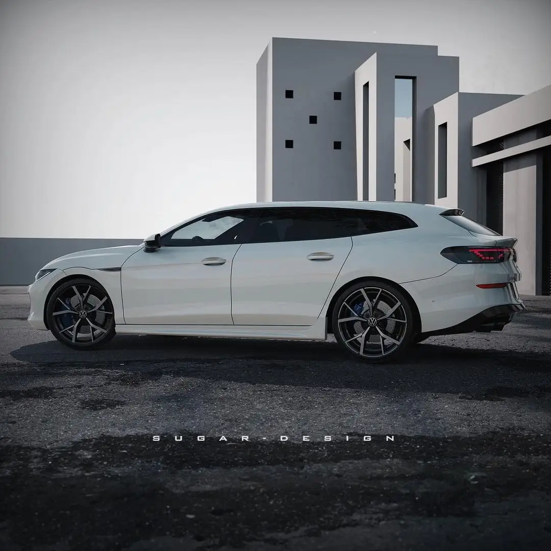 Projeção da Nova Perua VW Passat Variant / Foto: Instagram | sugardesign_1