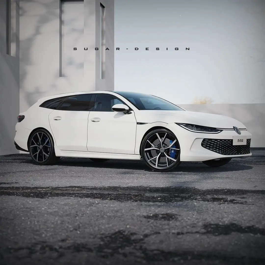Projeção da Nova Perua VW Passat Variant / Foto: Instagram | sugardesign_1