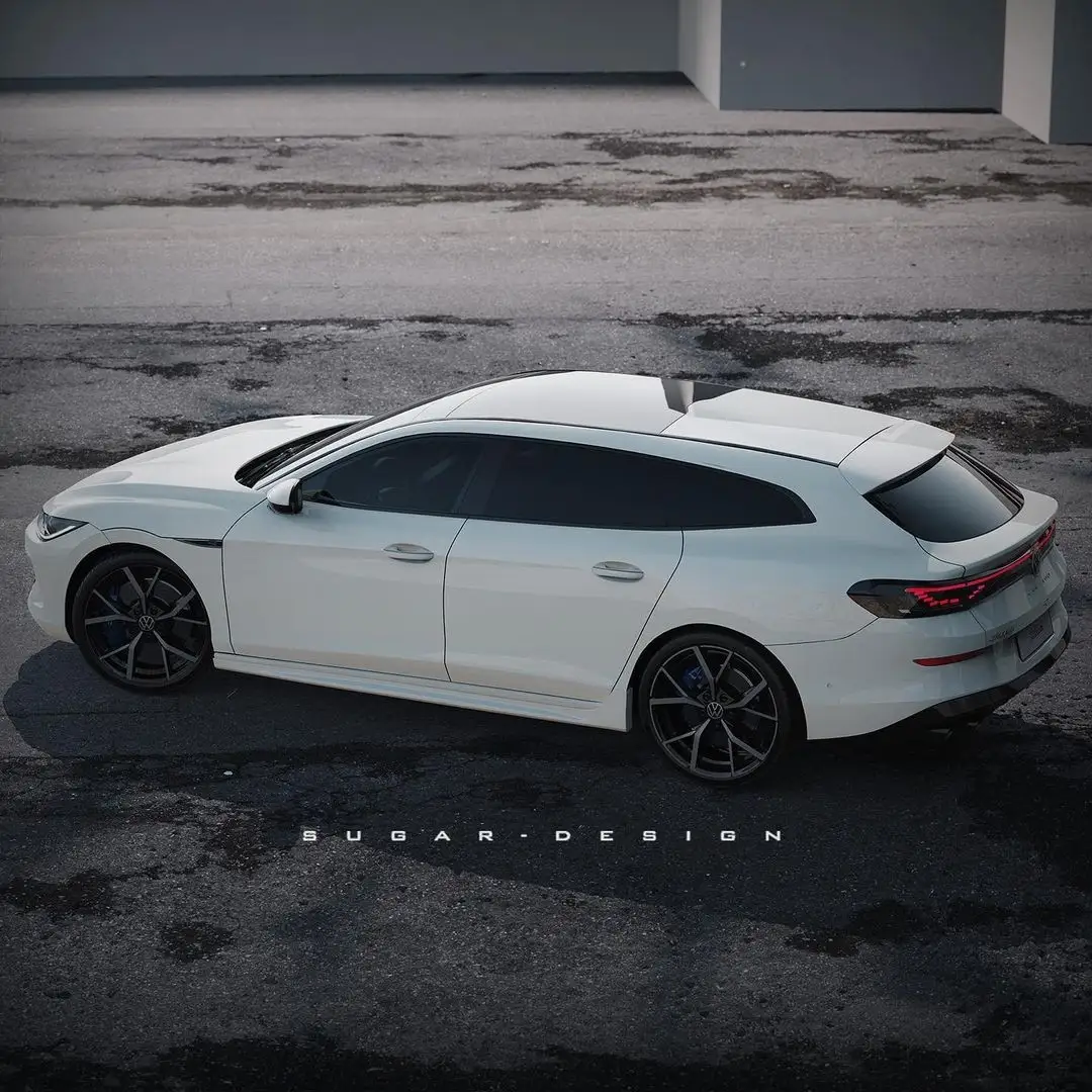 Projeção da Nova Perua VW Passat Variant / Foto: Instagram | sugardesign_1