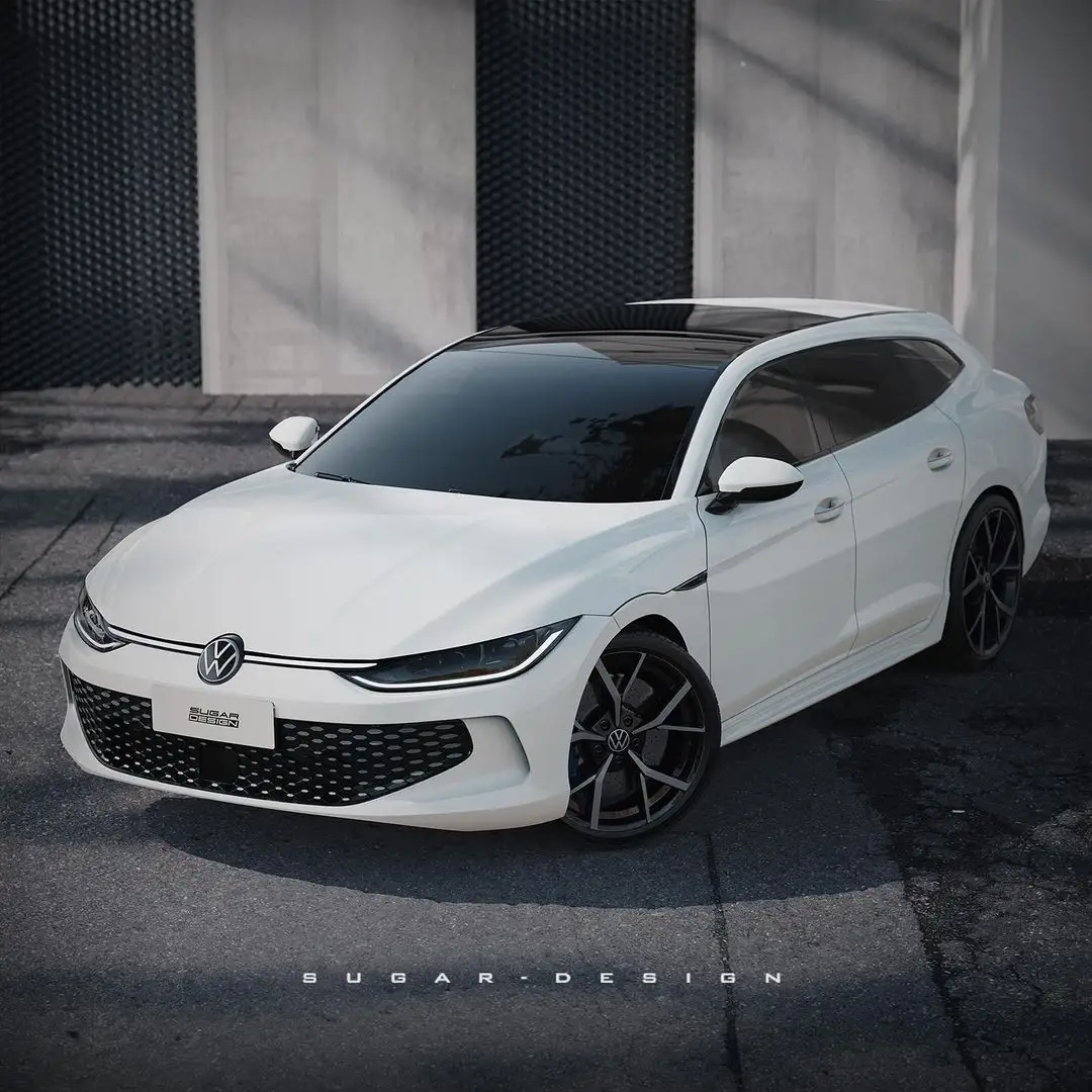Projeção da Nova Perua VW Passat Variant / Foto: Instagram | sugardesign_1